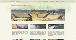 Desktop Screenshot of geosinteticossas.com